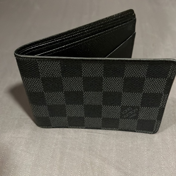 Mens Louis Vuitton Damier Graphite Canvas Wallet - Picture 4 of 7